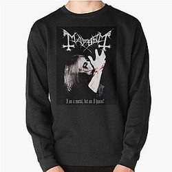 Mayhem T-shirt, Mayhem Tee, Mayhem Inspired Merch, Black metal T-shirt, Dead Pullover Sweatshirt