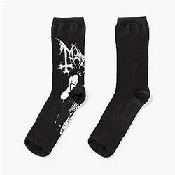 Mayhem Norway Band Original Logo Fanart In Memory of Per Yngve Ohlin Dead Socks