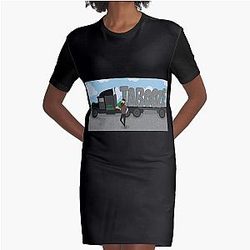 Mr. Mayhem Graphic T-Shirt Dress