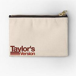 Midnights Mayhem Taylor's Version - Maroon Zipper Pouch