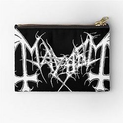 Mayhem - Bande Norvège - Logo original - Fanart Zipper Pouch