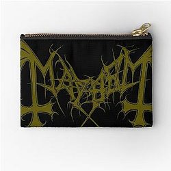 Mayhem - Bande de Norvège - Logo original - Fanart - Gold Edition Zipper Pouch