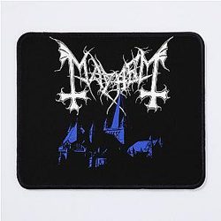 Mayhem - Norway Band - Original Logo - Fanart - De Mysteriis Dom Sathanas Mouse Pad