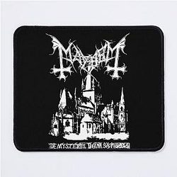 Mayhem - Norway Band - Original Logo - Fanart - De Mysteriis Dom Sathanas Mouse Pad