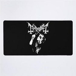 Mayhem - Norway Band - Original Logo - Fanart In Memory of Per Yngve Ohlin - Dead Desk Mat