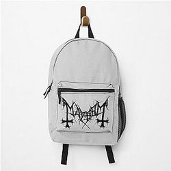 Mayhem - Norway Band - Original Logo - Fanart - Black Edition Backpack