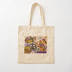Mutant Mayhem Donnie Silly Cotton Tote Bag