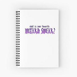 MBMBAM - Wizard Swears Spiral Notebook