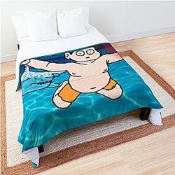 Glass Shark - MBMBAM Comforter