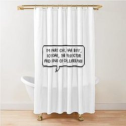 MBMBAM - Boycar Shower Curtain