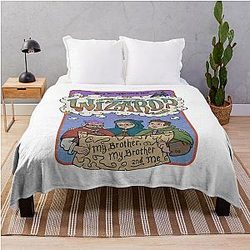 Mbmbam Merch Mcelroy Merch May We Approach The Wizard  Throw Blanket