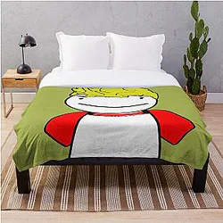 TommyInnit Blankets - Tommyinnit Dream In The Room  Throw Blanket RB2805