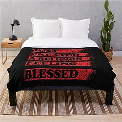 TommyInnit Blankets - Just Created a Religion Feeling BlessedThrow Blanket RB2805