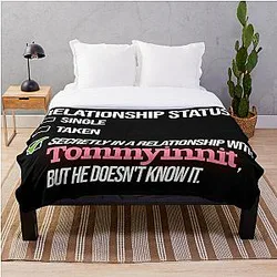 TommyInnit Blankets - Relationship with Tommyinnit Throw Blanket RB2805