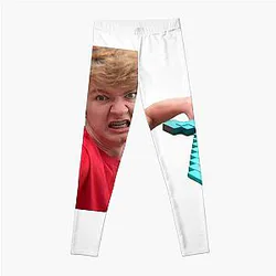 TommyInnit Leggings - Tommyinnit with sword Leggings RB2805