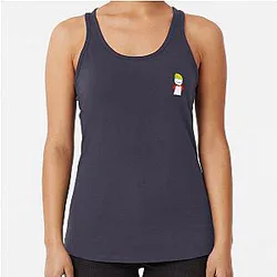 TommyInnit Tank Tops - Tommyinnit Dream In The Room  Racerback Tank Top RB2805