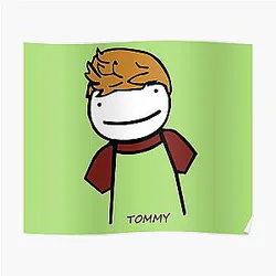 TommyInnit Posters - TommyOutit,Tommyinnit dream,Unboxing what Dream sent me hoodie,Water Bottles Poster RB2805