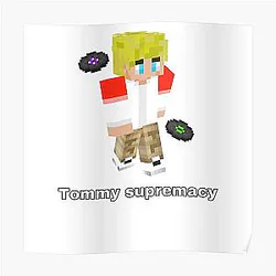 TommyInnit Posters - Tommyinnit supremacy  Poster RB2805