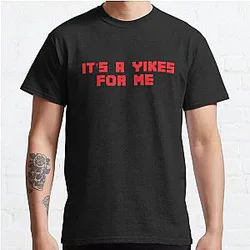 TommyInnit T-Shirts - its a yikes for me - TommyInnit - Quakity  Classic T-Shirt RB2805