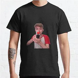 TommyInnit T-Shirts - Vloggun - Tommyinnit - Cube Story Classic T-Shirt RB2805