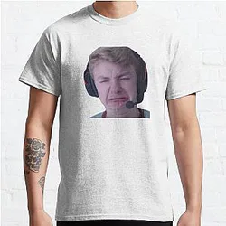TommyInnit T-Shirts - TommyInnit crying Classic T-Shirt RB2805