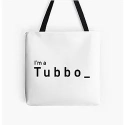 Tubbo Bags - I'm a Tubbo T-shirt Collection and More All Over Print Tote Bag RB1506