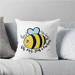 Tubbo Pillows - Tubbo bees design Throw Pillow RB1506