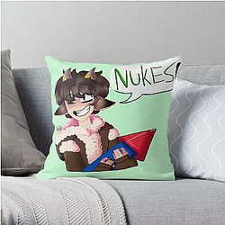 Tubbo Pillows - Snowchester Tubbo Throw Pillow RB1506