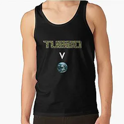 Tubbo Tank Tops - Tubbo above the world - Minecraft Tank Top RB1506