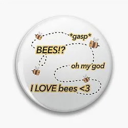 Tubbo Pins - I Love Bees - Tubbo Pin RB1506