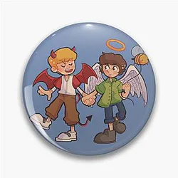 Tubbo Pins - Tommy and Tubbo Angel/Devil Pin RB1506