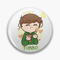 Tubbo Pins - Tubbo (mcyt+food) Pin RB1506