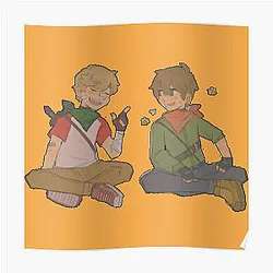 Tubbo Posters - Tommyinnit and Tubbo merch  Poster RB1506