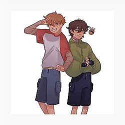 Tubbo Posters - Tommy &amp; Tubbo Photographic Print RB1506
