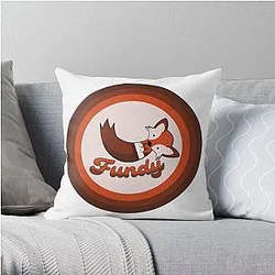 Fundy Pillows - Fundy Fox Inspired Dream SMP  Throw Pillow RB1507