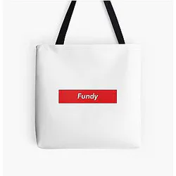 Fundy Bags - Fundy Logo All Over Print Tote Bag RB1507