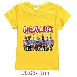 Roblox T-Shirts – Children’s Summer Short-sleeved T-shirt