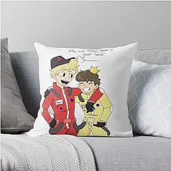 Tubbo Pillows - Tommy and Tubbo among us Throw Pillow RB1506