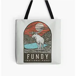 Fundy Bags - Fundy National Park All Over Print Tote Bag RB1507