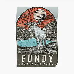 Fundy Posters - Fundy National Park Poster RB1507