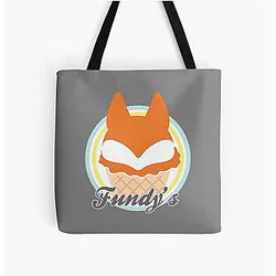 Fundy Bags - Fundy's Ice Cream Parlor All Over Print Tote Bag RB1507