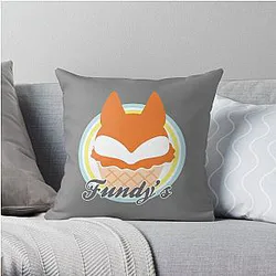 Fundy Pillows - Fundy's Ice Cream Parlor Throw Pillow RB1507