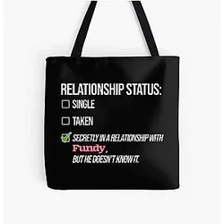 Fundy Bags - Relationship with Fundy All Over Print Tote Bag RB1507