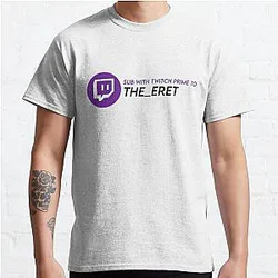 Eret T-shirts - Twitch Prime Eret Classic T-Shirt RB1507