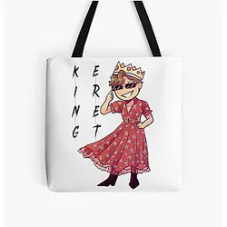 Eret Bags - The Eret King All Over Print Tote Bag RB1507