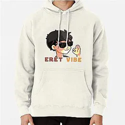 Eret Hoodies - The Eret Positive Vibe  Pullover Hoodie RB1507