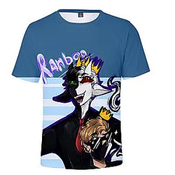 3D Print Clothes Streetwear T-shirt RB2911