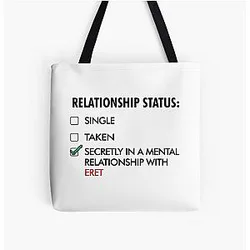 Eret Bags - Relationship with Eret All Over Print Tote Bag RB1507