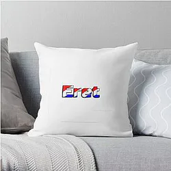 Eret Pillows - Grab It Fast Eret Throw Pillow RB1507