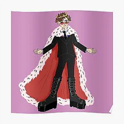 Eret Posters - King Eret (dream SMP) Poster RB1507